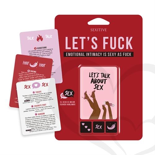 Juego de cartas y dados Let\'s Fuck